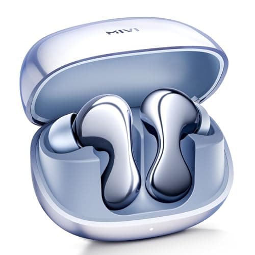 Mivi SuperPods Immersio[Flagship Launch] | Dolby Audio, 3D Soundstage, 60H Battery, AI-ENC Mic, BT 5.4 | Ear Buds Wireless with Deep Bass, Fast Chargi...