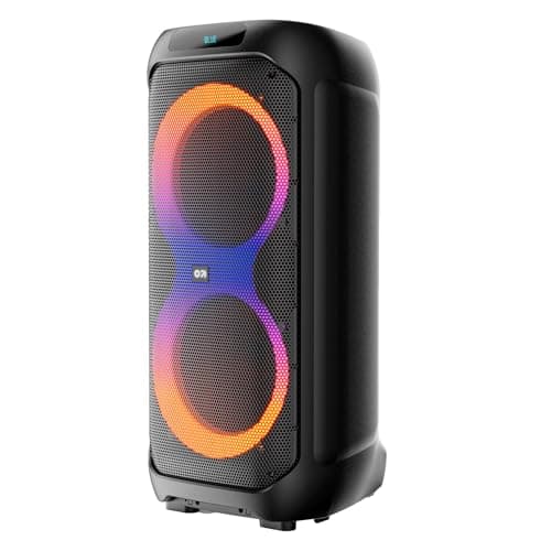GOBOULT Just Launched Partybox X200 with Dynamic RGB LED Panel, 160Watt, Upto 70 Hrs Playtime, Bluetooth Speaker, Karaoke Mic Input, Portable Speaker,...