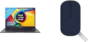 ASUS Creator Series Vivobook 14X OLED (2023), Intel Core i7-12650H 12th Gen, 14" (35.56 cm) 2.8K 90Hz OLED, Laptop (16GB/1TB/4GB RTX 2050) K3405ZFB-KM...