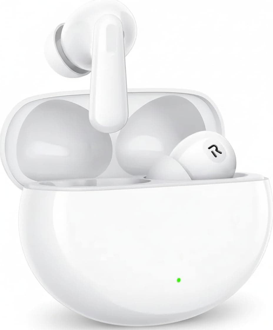 NORD Buds 3 Truly Wireless in Ear Earbuds with 50H Playtime, AI-ENC Mic, 45ms Low Latency Gaming, 13mm Bass Drivers, Type-C Fast Charging, Made in Ind...