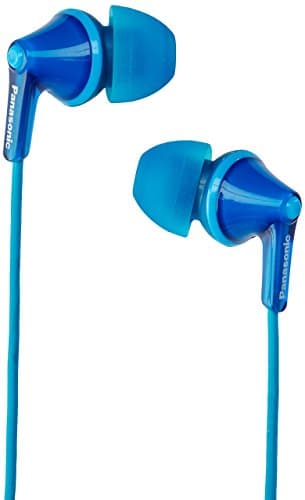 Panasonic RP-HJE125-A ErgoFit in-Ear Earbud Headphones44; Blue
