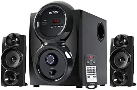 INTEX 2.1 Shine FMUB Multimedia Speaker with Bluetooth/AUX/USB/FM