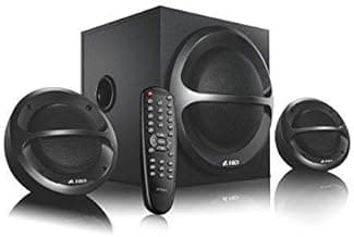 (Renewed) FD A111 X 2.1 Channel Multimedia Bluetooth Speakers (Black)
