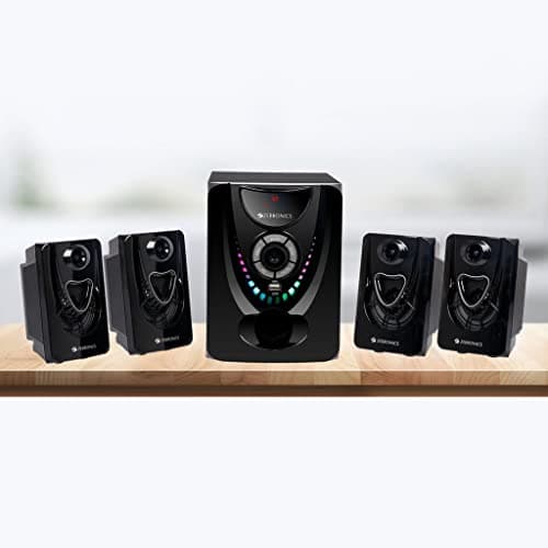 Zebronics Zeb-Lovely 100 Multimedia Speaker with Bluetooth/AUX/USB/FM & Remote (70 Watt, 4.1 Channel)