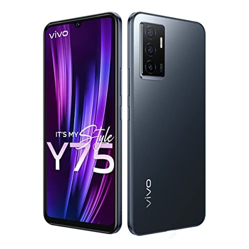 (Renewed) Vivo Y75 4G (Moonlight Shadow, 8GB RAM, 128GB ROM) Without Offers