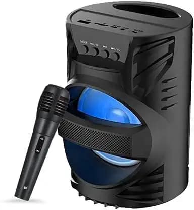 JOKIN luetooth Speaker with Mic LZ-4104 USB Port Support, Memory Card Slot, AUX Input, On/Off Button & Charging Port