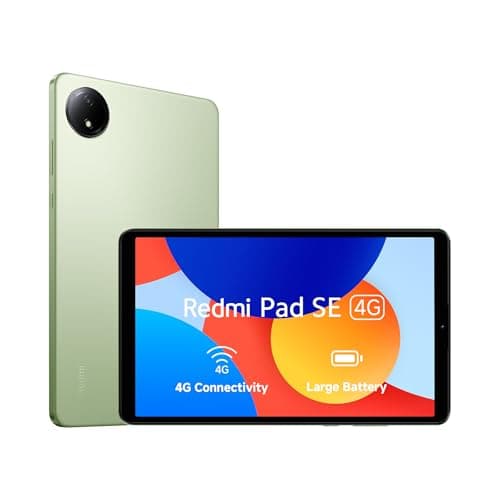 Redmi Pad SE 4G | MediaTek Helio G55| 8.7-inc Display | 6650mAh Battery | 90Hz Smooth Refresh Rate| 4GB, 128GB | 1340 x 800 Display | 1 Billion Colour...