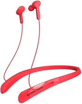 ZEBSTER Z-Style 600 Wireless BT Earphone with Neckband, bulit in Rechargeable Comes with Call Function its an Splash Proof and magentic earpiece with ...