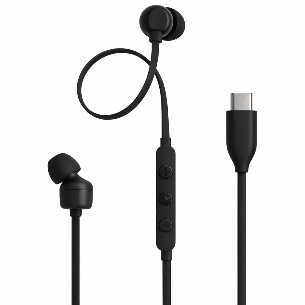 Original Type C Wired Earphone for JBL Tune 310C | Immersive Stereo Sound, Deep Bass Audio, Noise Isolation Ear Tips, Long-Lasting Cable
