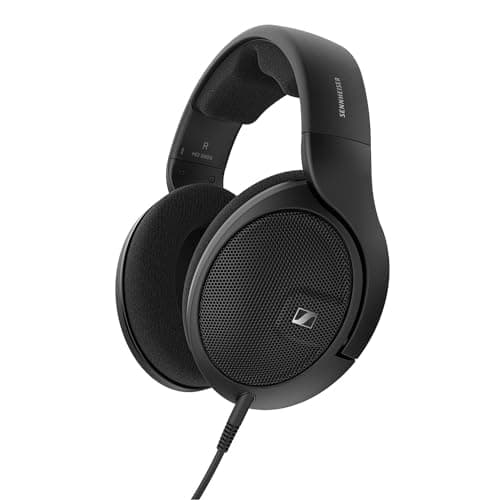 Sennheiser HD 560s Wired Over Ear Headphones with Mic (Black)