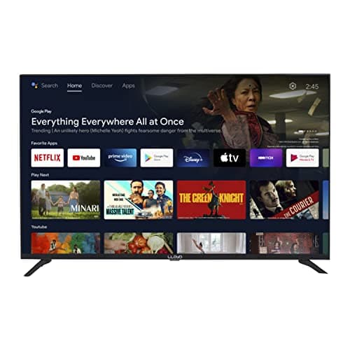 LLOYD 109 cm (43 Inches) 4K Ultra HD Smart LED TV 43US850E (Black) (2022 Model)