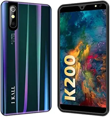 IKALL K200 Smartphone with 5.5 Inch Display (2GB+16GB, 2500 mAh) (Blue)