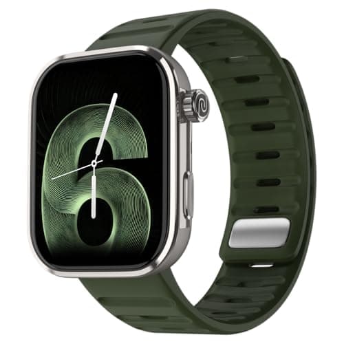 Noise Pro 6 Max Smart Watch:Intelligent AI, Endless AI Watch Faces, AI Companion, 1.96 AMOLED, Stainless Steel Build, Built-in GPS, 5 ATM, EN2 Process...