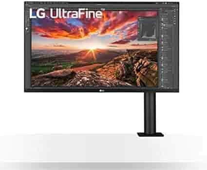 (Renewed) LG 32UN880-B 32" Ultrafine Display Ergo UHD 4K IPS Display with HDR 10 Compatibility and USB Type-C Connectivity, Black