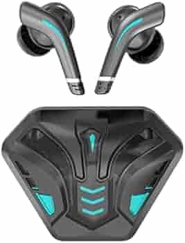 Fiado G-28 TWS Wireless Bluetooth 5.1 Gaming Earphones Stereo Earbuds with Mic Sports Wireless Bluetooth Earphone Headphone  (Black, True Wireless)