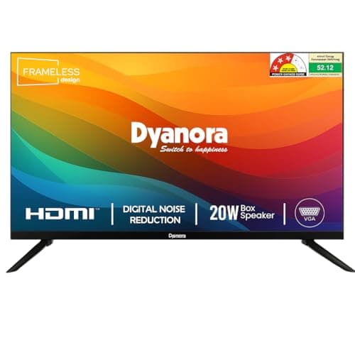Dyanora 80 cm (32 Inches) HD Ready LED TV DY-LD32H0N (Black) (2021 Model)