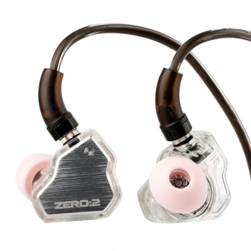 Concept Kart 7Hz x Crinacle Zero 2 in Ear Monitor, Updated 10mm Dynamic Driver IEM, Wired Earbuds Earphones, Gaming Earbuds, with OFC IEM Cable for Mu...