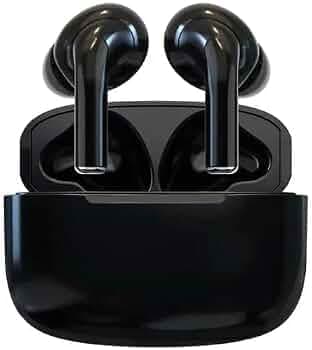 DFF Wireless Earbuds Bluetooth Earphones Air Pods Headset with Touch Control, Noise Cancelling, Built-in Microphone with Charging case for All Android...