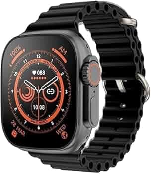 Luxury Gadget S8 Ultra Smart Watch with 4G SIM Card, Bluetooth Calling, App Store Working, Google Maps, Facebook, YouTube Working, Anroid, Sports Feat...