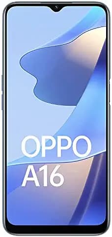 (Renewed) Oppo A16 (Pearl Blue, 4GB RAM, 64GB Storage) Without Offers, Large
