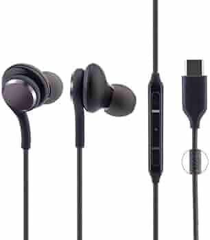ModishOmbre Velocity Type C Wired Earphones with Integrated Mic, Metallic Design,13mm Drivers for Extra Bass, in Line Mic & Volume Controller, 1.2 Meter Cable & Support 100 Percent All Brand's & Model