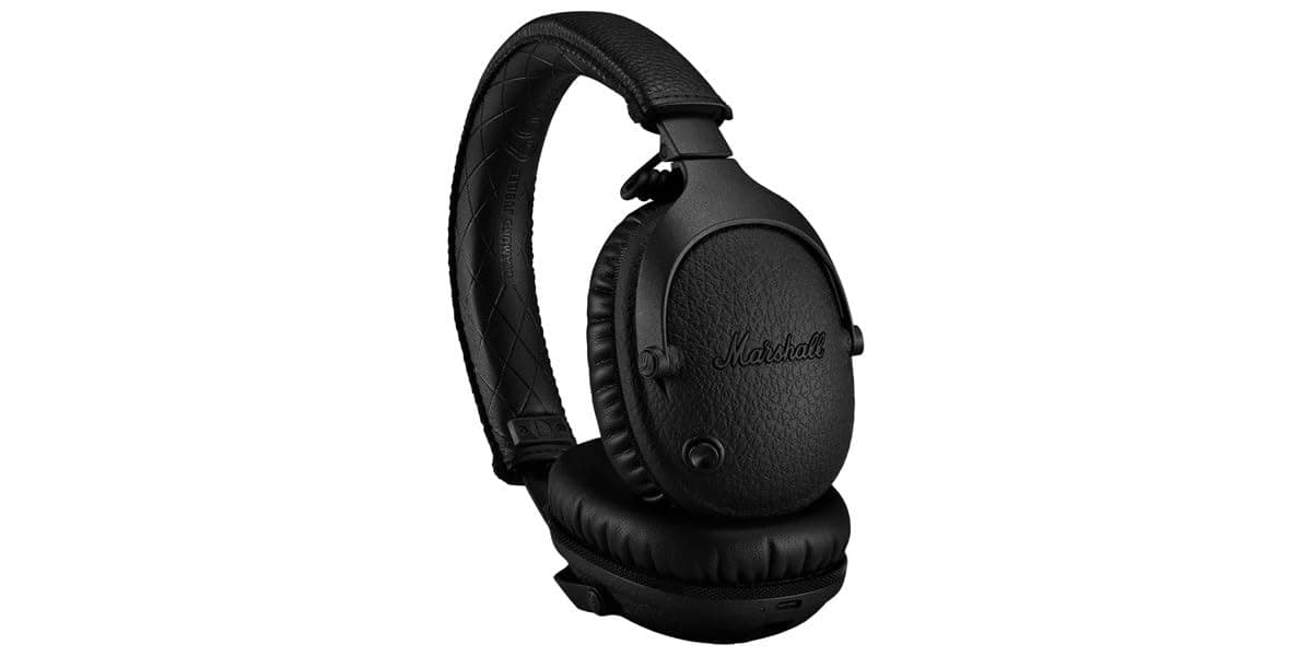Marshall Monitor II Active Noise Cancelling Bluetooth Over-Ear Headphones Black