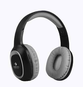 ZEBRONICS Paradise Bluetooth Wireless On Ear Headphones with Mic Comes with 40Mm Drivers, Aux Connectivity, Built in Fm, Call Function, 15Hrs* Playbac...