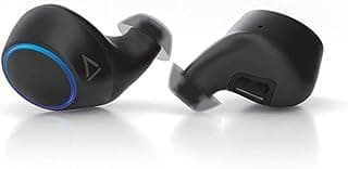 (Renewed) Creative Outlier Air True Wireless Sweat-proof Earphones with Bluetooth 5.0, aptX/AAC, 30 Hrs Battery Life Graphene Driver, Dual-Voice Calls