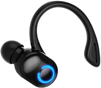 Exxelo Supermini Monaural Bluetooth Wirless Earbuds with Anti Dropping Ear Type Design Bluetooth Headset (True Wireless)