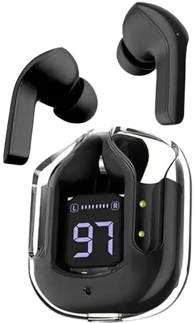 Wireless Earbuds TWS in-Ear Bluetooth Headphones, Matte Black (Black.)