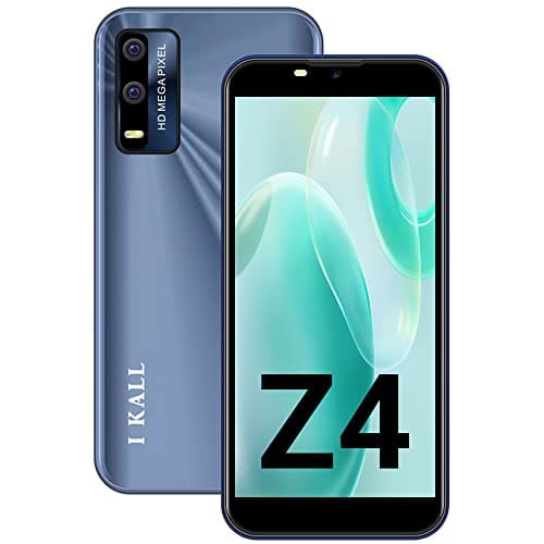 IKALL Z4 Plus 4G Smartphone 5.5 Inch HD+ Display | 3GB RAM 32GB Storage | Android 8.1 with 1.3 Ghz Quad Core Processor 3000mAh Battery (Grey)