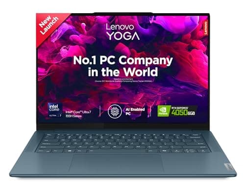 Lenovo Yoga Pro 7 Intel Evo Core Ultra 7 155H Built-in AI 14"(35.5cm) 2.8K-OLED 400Nits 120Hz Laptop (16GB/1TB SSD/NVIDIA RTX 4050 6GB/FHD+IR Camera/W...