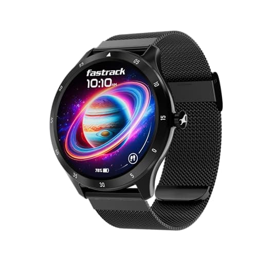 Fastrack Jupiter R2 Smart Watch for Man & Smart Watch for Women Latest with 1.38" Display, BT Calling, Functional Crown, 100+ Sports Modes, Health Sui...