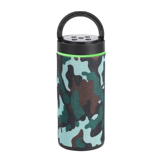 HB PLUS -Wireless Portable Bluetooth Speakers kt-125 with Mobile Holder, with USB, Memory Card and Bluetooth Connectivity - Black