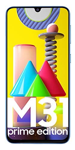 Samsung Galaxy M31 Prime Edition (Iceberg Blue, 6GB RAM, 128GB Storage)