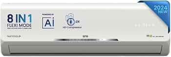 IFB AI Convertible 8-in-1 Cooling 2024 Model 2 Ton 3 Star Split Inverter AC, With Heavy Duty Cooling at 55 Degrees - Ivory White (CI2432D323G3, Copper...