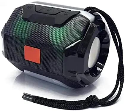 B M C Bluetooth Speaker A005 for DJ Party, Outdoor, Bedroom with Great Sound, Super Bass, Portable, Rechargeable Supports TF/USB/Pen Drive/AUX (Black)
