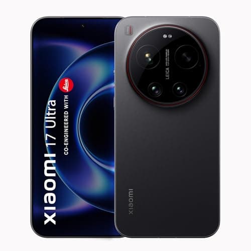 XIAOMI 17 Ultra (Black, 16GB+512GB) |World's First Leica 1-Inch LOFIC Sensor |Snapdragon 8 Elite Gen 5 |2K AMOLED Display | 90W HyperCharge HyperOS 3 ...