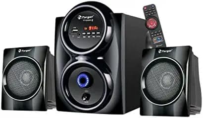 TARGET TT - 243 FM-USB-BT 2.1 Channel Multimedia Speakers PMPO : 15000 WATTS RMS 81 WATTS USB/SD/FM/Radio