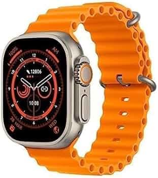Sarsa Premium S8 Ultra Smart Watch with 4G SIM Card + with Extra Band App Store Working, Google Maps, Facebook, YouTube Working, Anroid, Sports Featur...