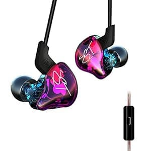 KZ ZST Pro Armature Wired In Ear Earphone with Mic (Multicolour)