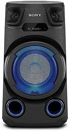 (Renewed) Sony MHC-V13 High Power Party Speaker with Bluetooth Technology (Karaoke,Speaker Light) - Black