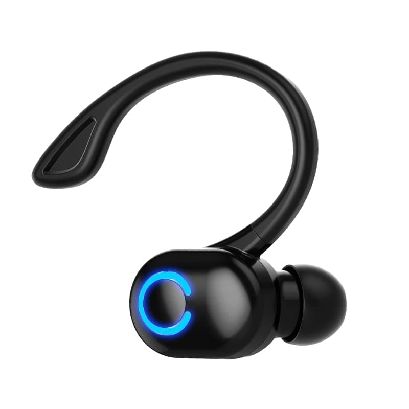 Deal Donor Super Mini Wireless Single Earbud with Extra Bass with Long Bettry Life Bluetooth Headset (Black, True Wireless)