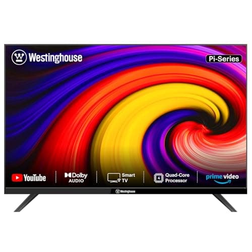 Westinghouse 102 cm (40 inches) Pi Series Full HD Smart LED TV WH40SP08BL (Black)
