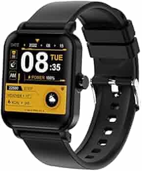 Maxima Max Pro X1 Smartwatch - Premium 1.4” HD Display of 500 Nits with 10 Days Battery Life, 100+ Watch Faces, Sleep & SpO2 Monitoring, Social Media alerts, Multiple Exercise Modes (Midnight Black)