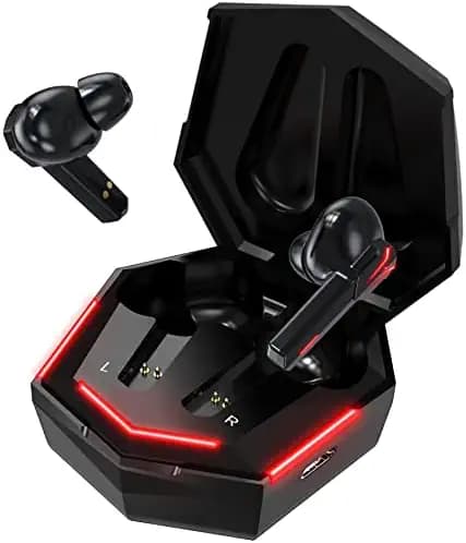 X88 Pro®KS06 True Wireless Gaming Earbuds Low Latency Bluetooth 5.0 TWS Stereo Sports Game Waterproof Earbuds Touch Control Headset