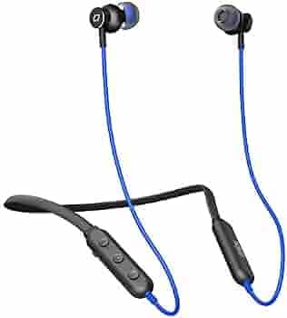 Artis BE310M in-Ear Wireless Bluetooth Earphone Neckband with Stereo Sound, Deep Bass, Hands Free Mic. IPX4 Sweat-Proof & Quick Charge (Blue)