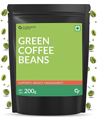 CF Green Coffee Beans with High CGA & High Caffeine | Unroasted Arabica Coffee Beans - 200g