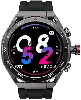 SE HUB HW18 Call 2 Smartwatch  4GB RAM + 64GB Storage | 1.43 AMOLED Display | Rotating Camera | 4G LTE/5G | GPS | NFC | Android 8.1 | Fitness & Health...