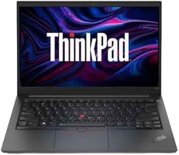 Lenovo ThinkPad E14 AMD Ryzen 5 7430U 14" (35.56 cm) WUXGA IPS 300 Nits Thin and Light Laptop (8GB RAM/512GB SSD/Windows 11 Pro/AMD Radeon Graphics/Ba...